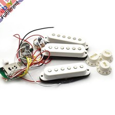 5-Way Switch 2T1V Wiring Harness Prewired Guitar Pickups for ST Electric Guitar