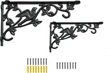 12 Inch Decorative Bird Shelf