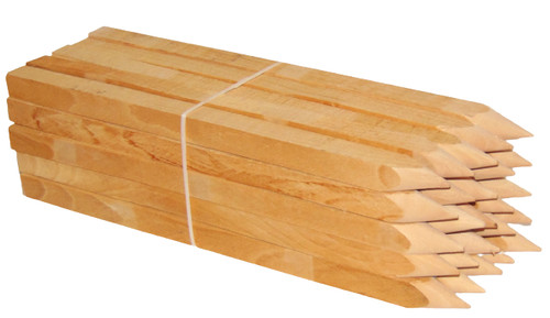 Wooden stakes hardwood - stakes,