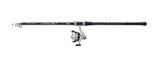 13 ft Mitchell Travel Telescopic Sea fishing Rod & Reel  Beachcaster 1558866