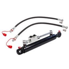 New Hydraulic Top Link Cat. 1-1 with Locking Block Inc.2 Hoses(Length Selectable