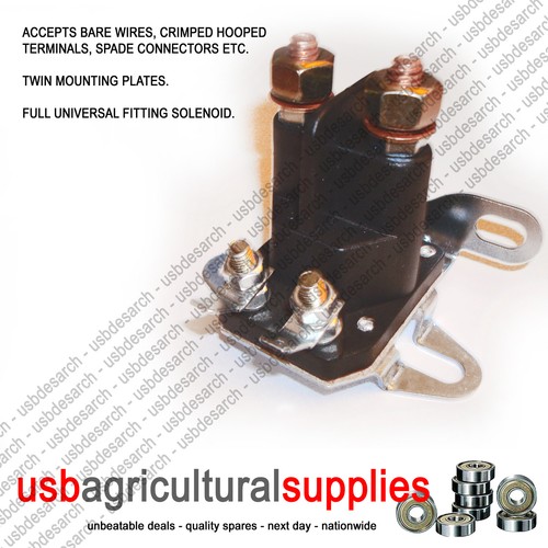 Universal starter solenoid - starter,