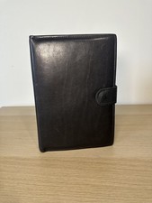 Black Leather Organiser