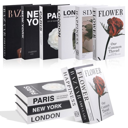 6pcs fashion fake books for - fashion,