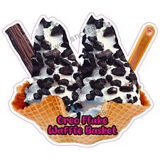 ice cream van sticker Oreo