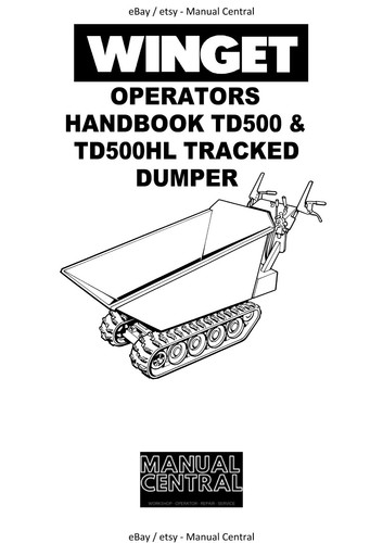 Winget td500 td500hl - (honda),