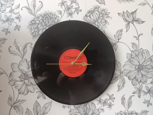 Vinyl record clock lp real - clock,