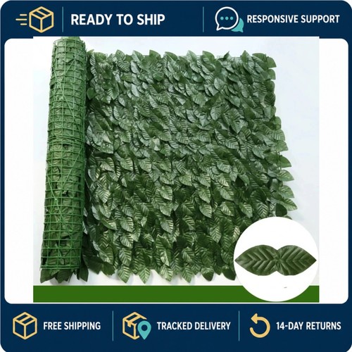 Artificial ivy hedge fence - hedge,