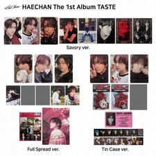 HAECHAN The 1st Album TASTE Savory/Full Spread/Tin Case ver. Official Photocard
