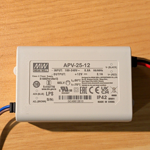 Mean well apv - well, 12v