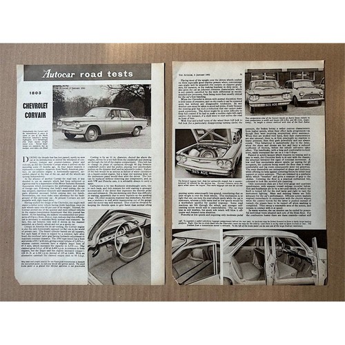 Chevrolet corvair - chevrolet,