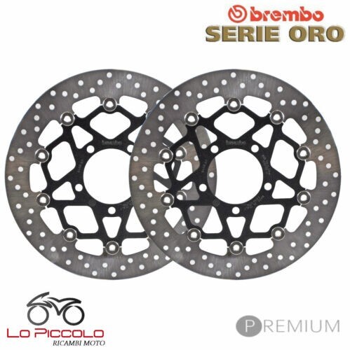 Pair front brake discs - front,