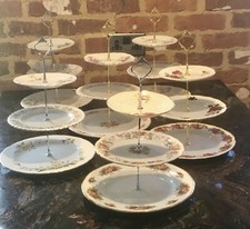 Vintage 3 Tier Cake Stands