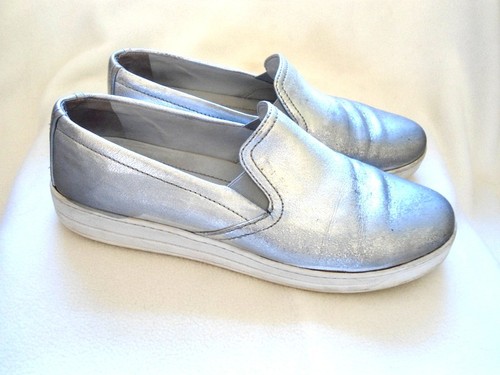 Prada womens silver slip - silver,