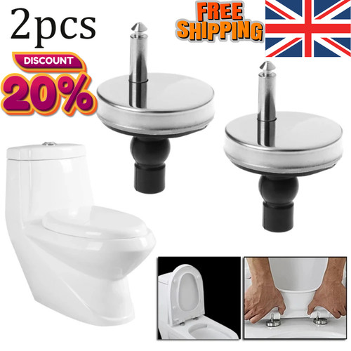 Toilet seat hinges soft - 2x,