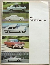 VAUXHALL Car Sales Brochure 1967 Ref V1728/10/66 Victor VX4/90 Cresta Viscount