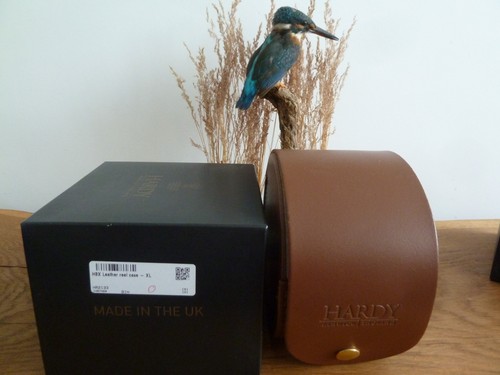 Hardy leather salmon - hardy, reel