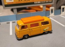 Matchbox Superfast Volkswagen VW Camper Van Bus Dormobile 1970 Lesney Vintage Vg