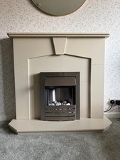 Adam Abbey Fireplace in Stone