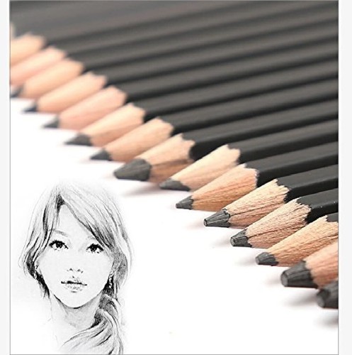 Graded sketching pencils - 12,