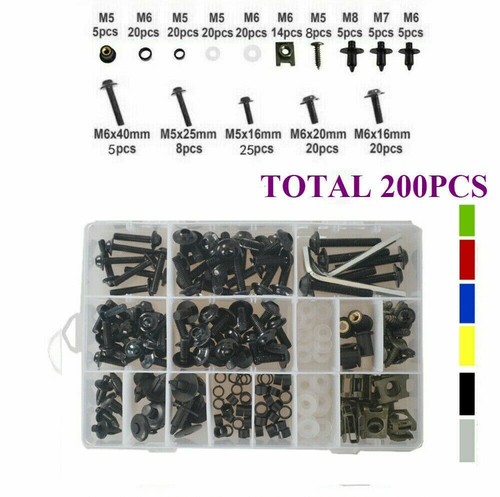 200x fairing body bolts kit - fairing,