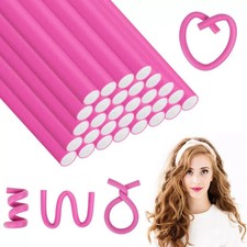 12 Bendy Hair Rollers Foam