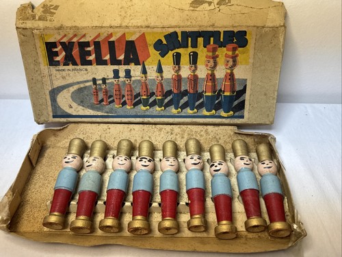 Exella wooden skittles - skittles, in