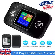 Portable Unlocked 5G LTE Wireless WiFi Router Mobile Broadband LCD MIFI Hotspot