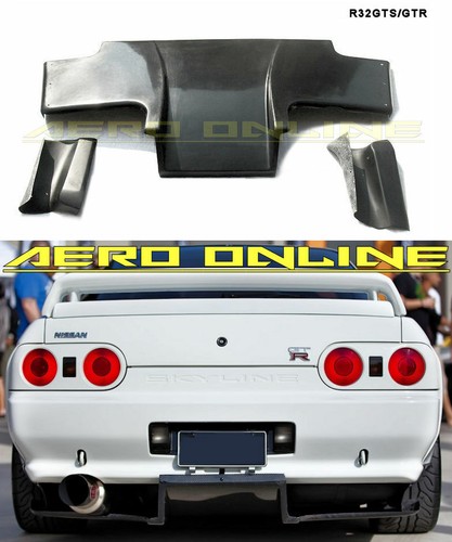 Fiberglass rear diffuser - fiberglass,