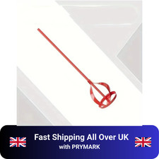 Red Drill Mixer Paddle Paint