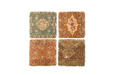 Ceramic Tile Coasters Liberty Print Vintage Style Set of 4 French Shabby Chic