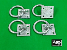 4 x Ring On A Plate Galvanised