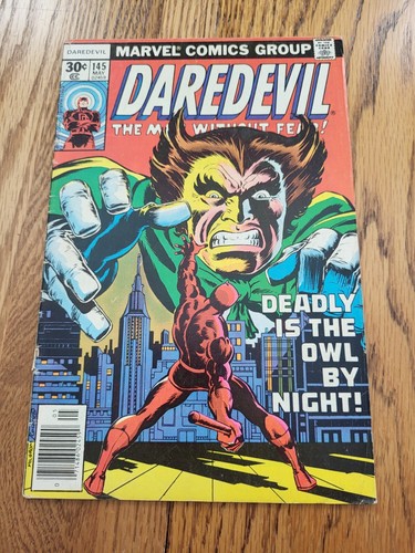 Marvel comics daredevil 145 - marvel,