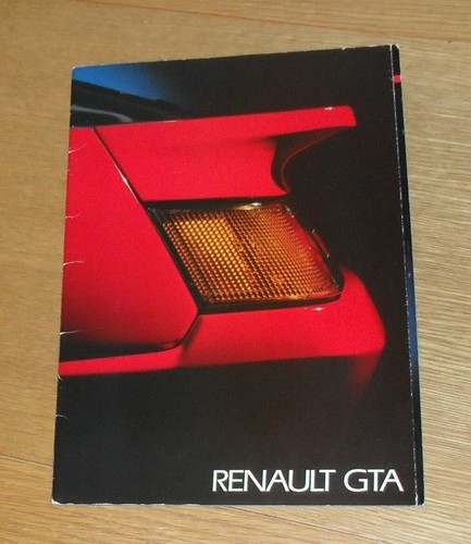 Renault gta alpine turbo - gta,