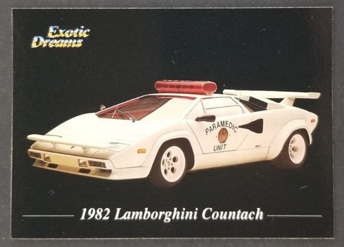 Lamborghini countach paramedic - lamborghini,