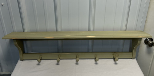 Wood wall shelf - wood, with