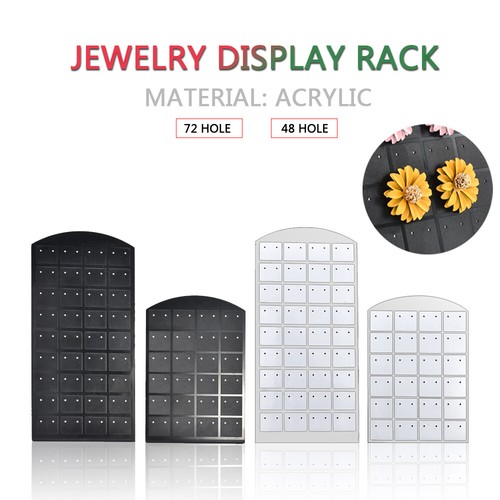 Holes earring ear studs - ear,