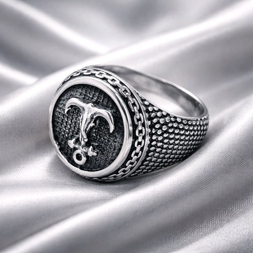 Men silver chunky sygnet - chunky,