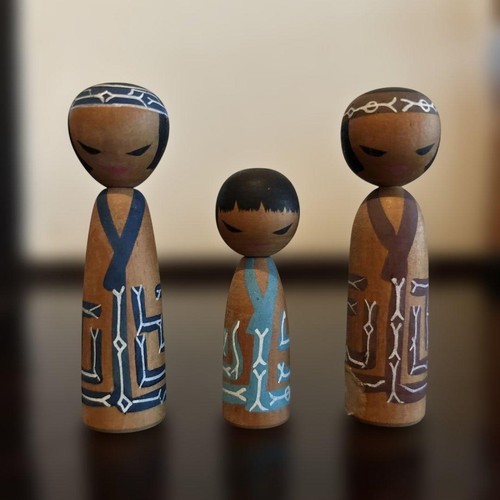 Kokeshi miniature set - miniature,