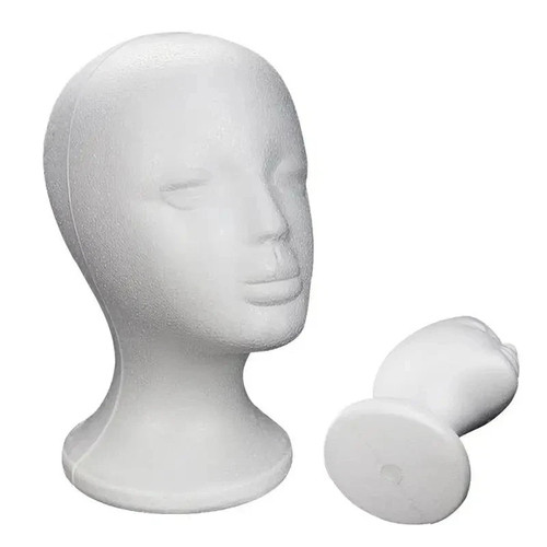 Polystyrene foam head dummy - foam,