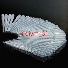 10~100 pcs 1/2/3/5/10ml Plastic Disposable Transfer Oils Pipettes Eye Dropper