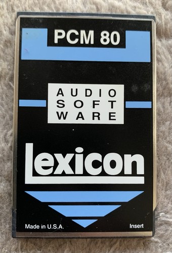 Lexicon pcm80 dual effects - lexicon,