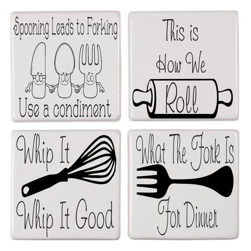 Kitchen tile funny transfer - kitchen,