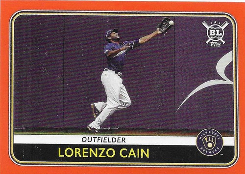 2020 topps big - -, orange