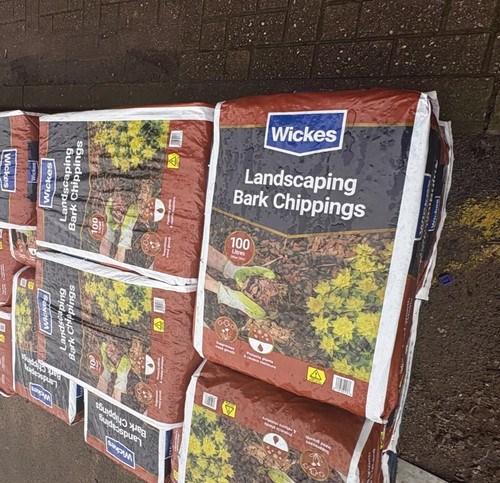 100l bags garden - bags, bark