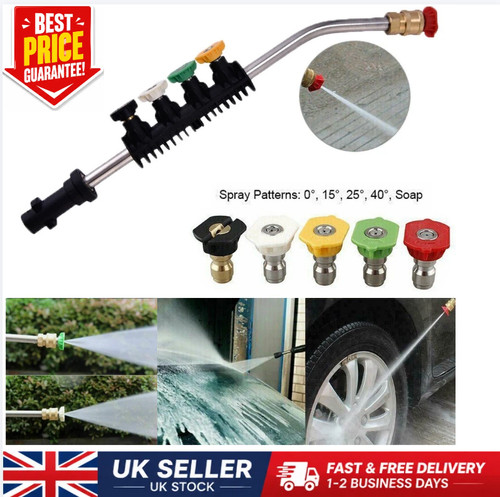 Pressure washer wand extension - washer,