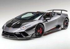 Lamborghini Huracan Performante Spyder Poster Print Car Picture Super Car Art