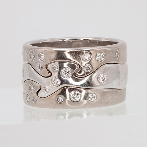 Georg jensen fusion 18k white - fusion,