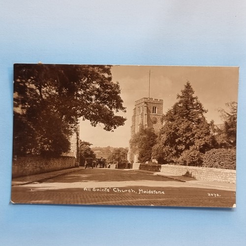 Maidstone postcard 1933 real - maidstone,