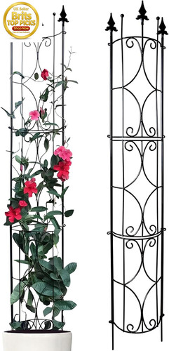 Metal garden trellis set - set, of
